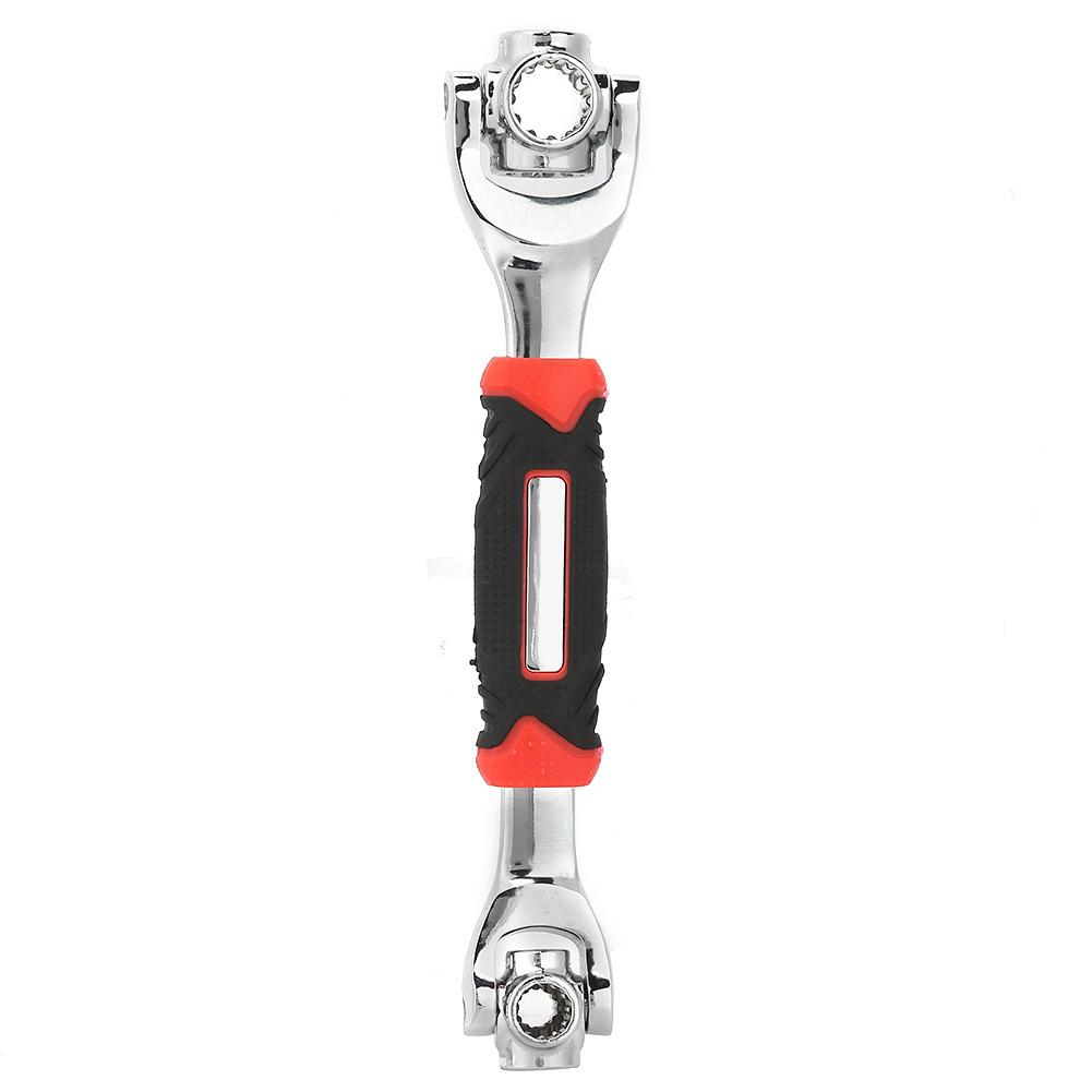 8 In 1 Multifunctional 360 Degree Casing Socket Ratchet Wrench Tool Set