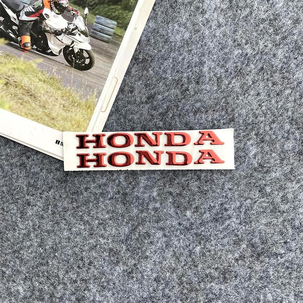 Honda Sticker 3D Letter Label Motorcycle Decoration Accessories Fuel Tank Body Tail Wing Side Pcx160nss350pcx125cbr650r