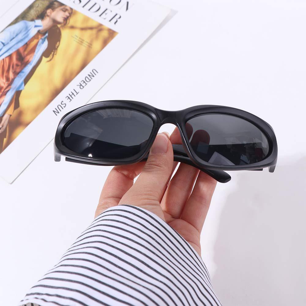 Anti-UV Women Sunglasses Y2k Cat Eye Sunglasses Cool Y2k Punk Sports Sunglasses  Sports