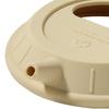 Silicone Lid for Camping Bowl Lightweight Reusable Tableware Utensil Pot Beige