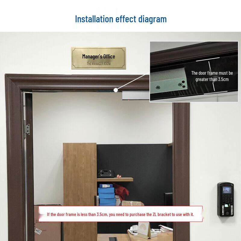 Realand S02TC Single Door Magnetic Lock Access Control Kit CN Plug (adapter Included)