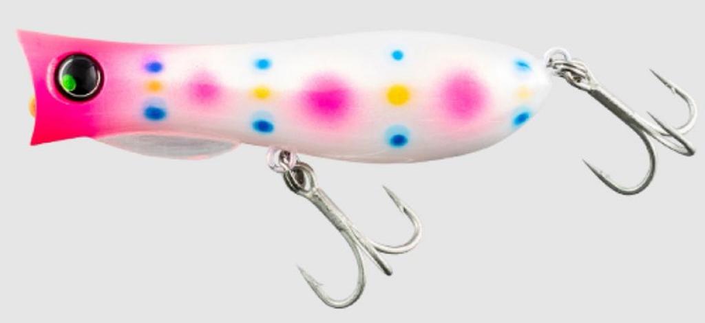 Jackall Bleeker Toppy 50F Floating Lure Pink Parrot (0665)