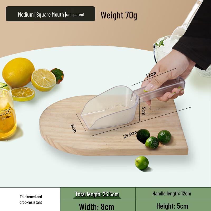 Transparent Multi-purpose Food Scoop