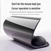 Ergonomic Wrist Rest & Mouse Pad with Silicone Guard for Men & Women