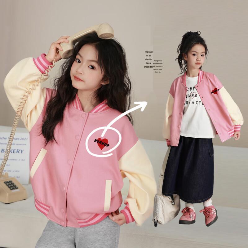 Девичья бейсбольная куртка LUSON Chen Dazhu Осень 2025 130