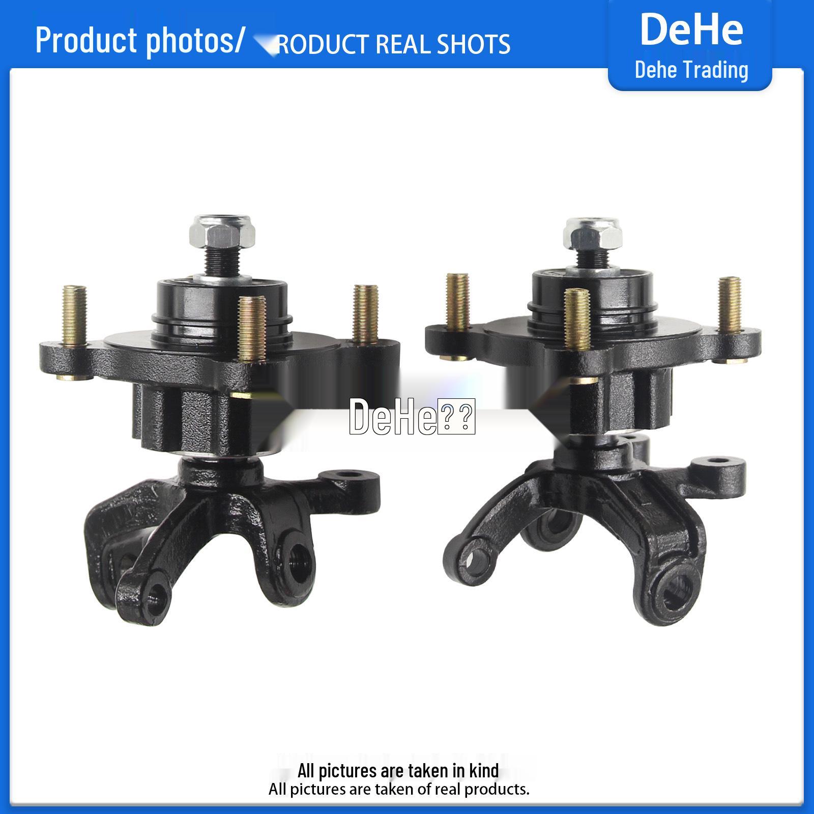 Shockproof Go-Kart Axle: Y-Angle Flange Hub