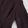 European and American Ins Aesthetic Deep V Low-cut Waist Suit Trousers Two < Unk > Piece Women Commuting Two-piece Set