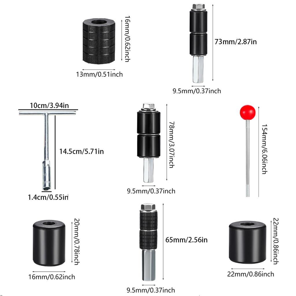 Pipe Water Stoppers Kit Hot Melt Water Stop Needle Suitable for 20/25/32 Water Pipe Stainless Plumbing Tool For Home