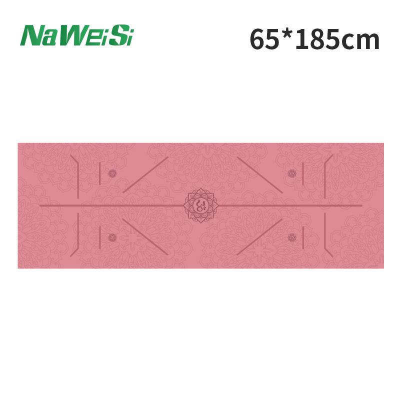 Mikrofaser-Sport-Yoga-Handtuch, schnelltrocknend, bedruckt, Fitnessmatte, rutschfest, faltbar, schweißabsorbierend, für den Innen- und Außenbereich, Sportzubehör für das Fitnessstudio