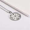  The Sixth Pentacle of Mars Mars Key of Solomon Necklaces Power and Authority Round Necklace Vintage Amulet Jewelry Gifts