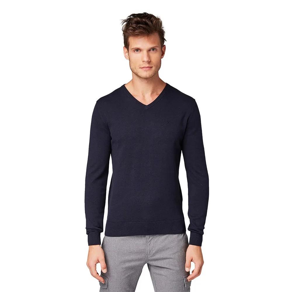 

Tom Tailor Свитер Simple Knitted V-Neck L