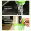 2PCS Cactus Sink Drain Basket, 3-Inch Diameter, Easy Pop-Up Waste Disposal Filter Draining Basket, for Kitchen Standard Drains