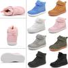 Nowe buty barefoot z szerokim noskiem dla dziewcząt i chłopców | Minimalistyczne buty do kostki wodoodporne zimowe buty śniegowe dla małych dzieci/starszych dzieci | But zimowy