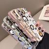 Fashion Lions Plating Phone Case for iPhone 11 13 15 Samsung Galaxy A52 Xiaomi Redmi 12C Note 10 Pro Oneplus Soft Smartphone Cover Cases