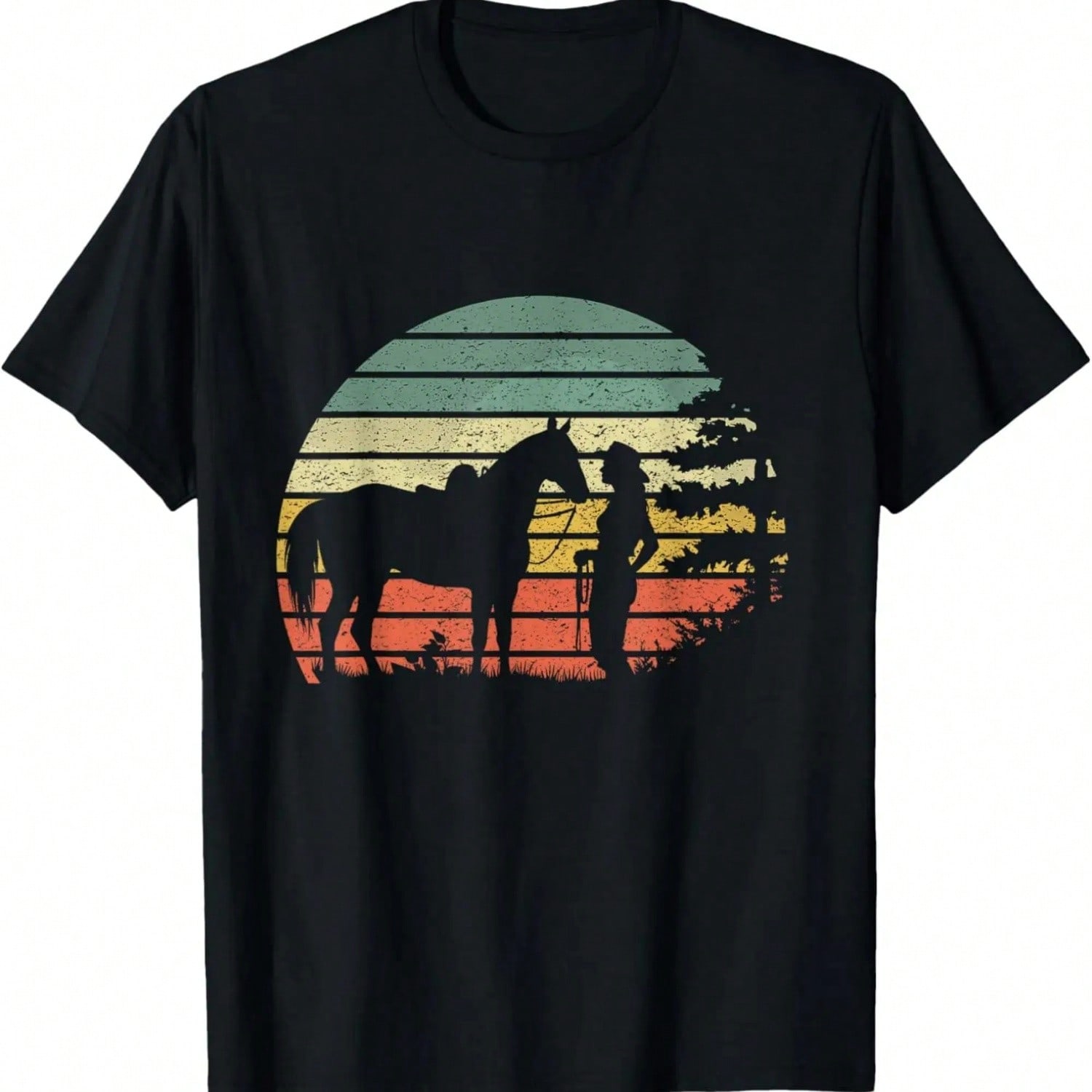 Just A Who Loves Horses Horses Flower Gifts S T-Shirt S разноцветный