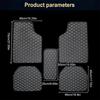 5PCS/Set Car Floor Mats Universal Leather Waterproof Auto Foot Pad Protector Carpet Front and Rear Mats Set Auto Accessories