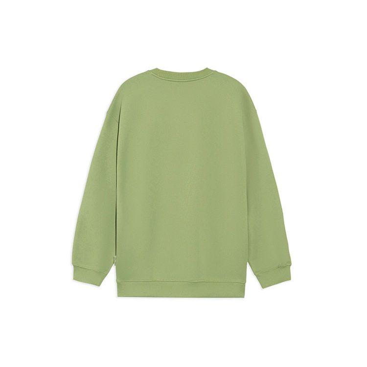 Li Ning Badfive Sweatshirt Unisex Mugwort Green AWDRH65-2