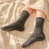 Women's Ribbed Lambswool Socks (6 Colors)