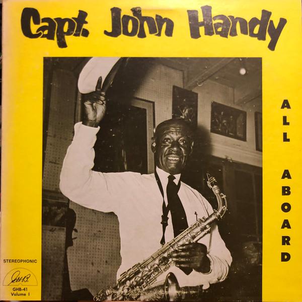 

LP Record CAPN JOHN HANDY All Aboard Volume 1 GHB41 G.H.B. US Jazz Used