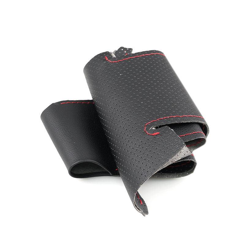 For Mercedes Benz W176 W246 W205 C117 C218 X218 W213 X156 X253 W166 X166 W470 Hand-stitch Car Steering Wheel Cover Leather Trim