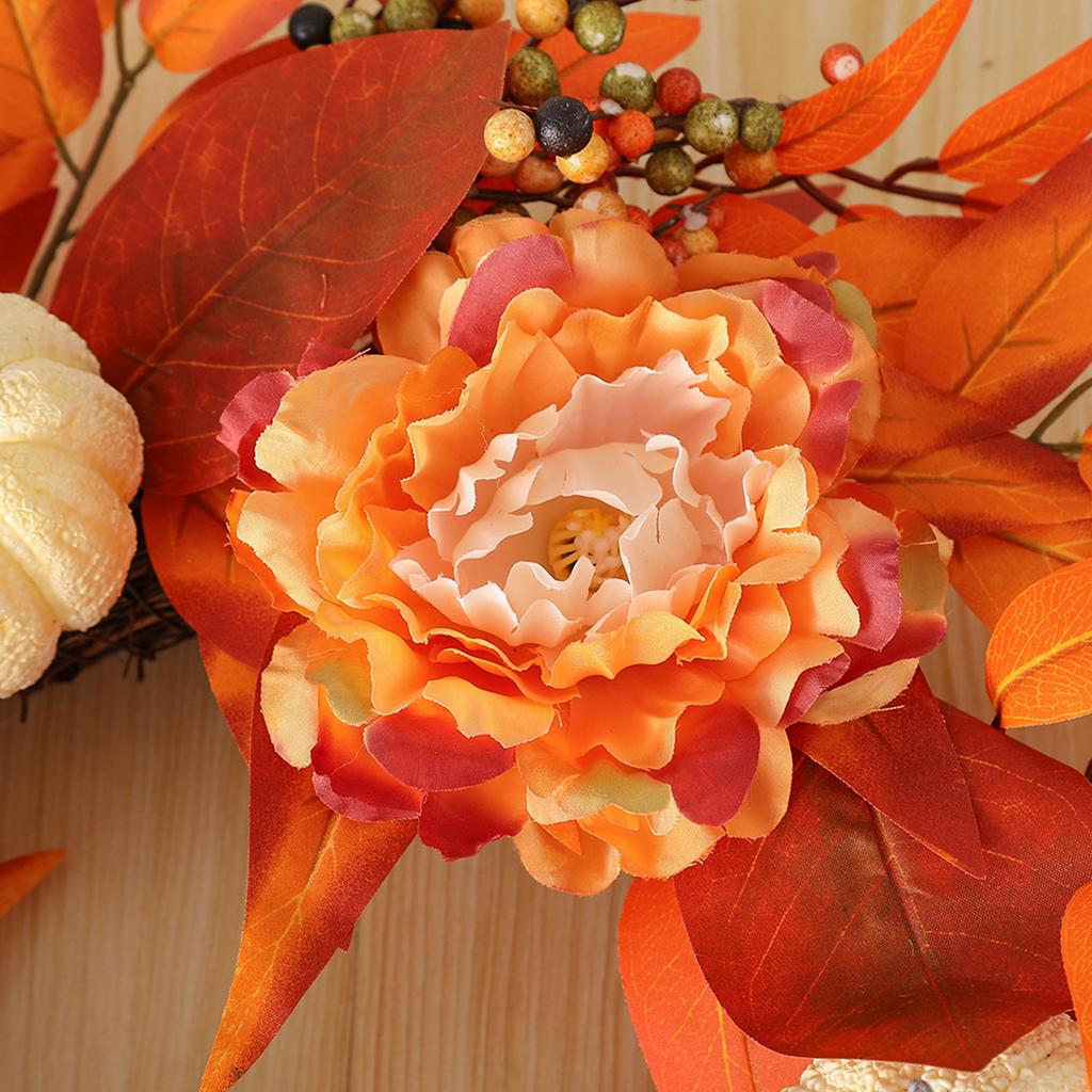 Simulated Flower Wreath Home Door Decoration Flower Wreath Festival Door Decor For Home Party