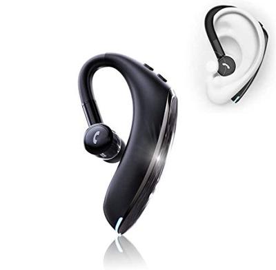 SLUB Bluetooth W pełni Bezprzewodowe Bluetooth Kompaktowe i 25 Godzin Ciągłej Pracy Pojedynczej Słuchawki z Automatyczną Kompatybilnością z Czarnym Zestawem Słuchawkowym, Słuchawkami, 5.4