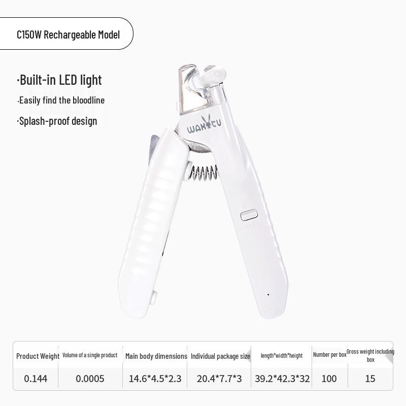 Wakytu UK Pet Nail Clippers: Cat & Dog Grooming Tool Kit