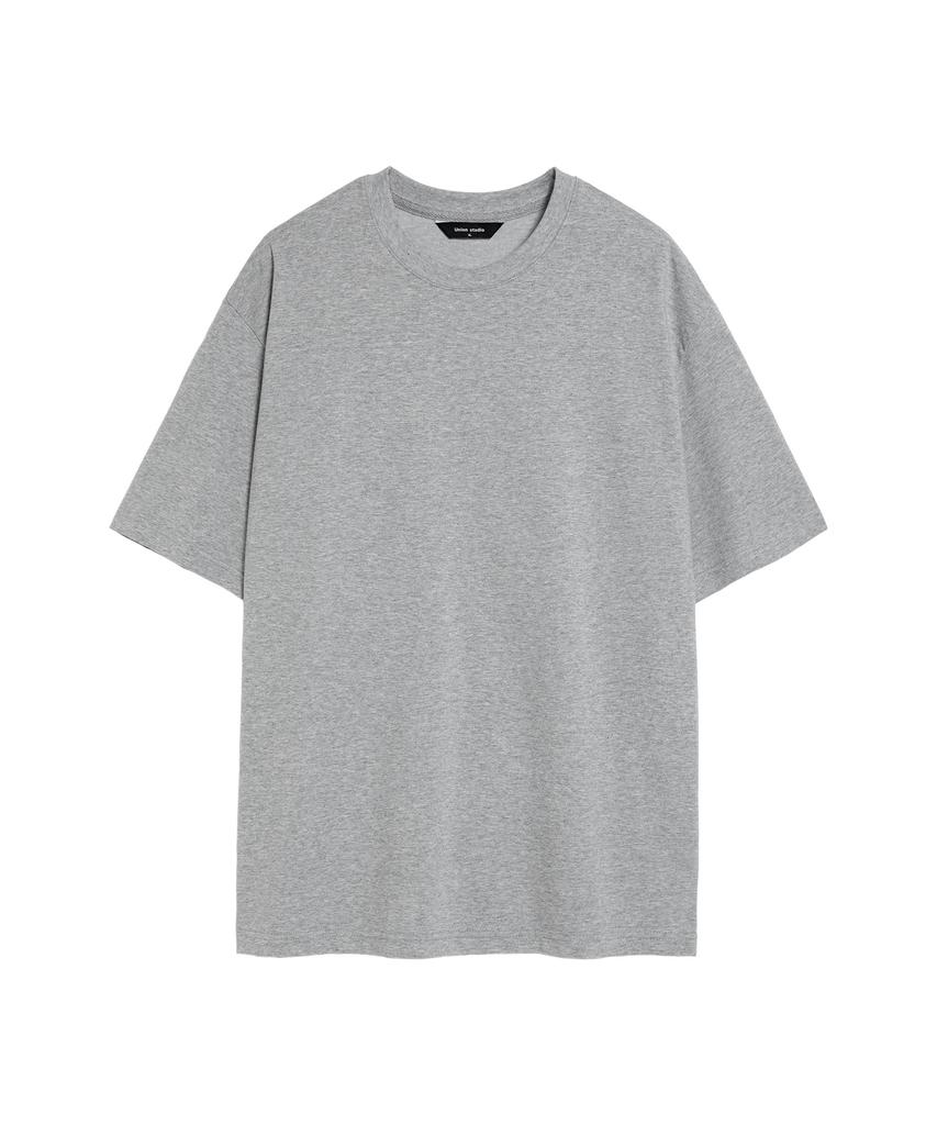 UNIONSTUDIO ( 2 Pack ) Loose Fit Basic Silky Short Sleeve T-Shirt ( 6 Colors )