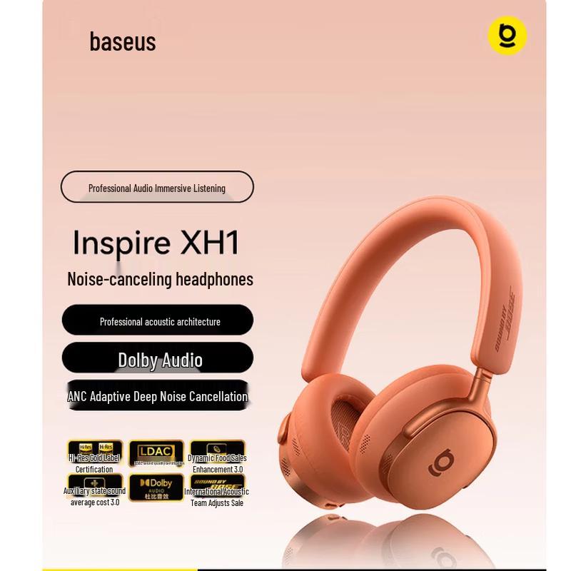 Baseus Inspire XH1 ANC Over-Ear Bluetooth Headphones