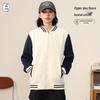 Unisex Fleece Baseball Jacket Hoodie