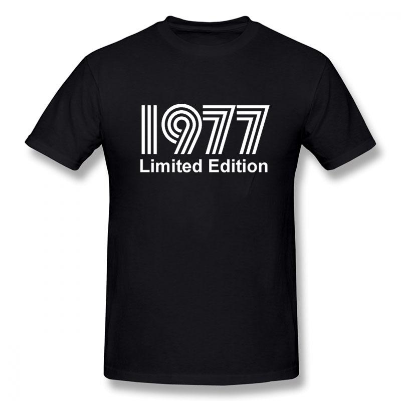 1977 Limited Edition Cool Funny T Shirt Unisex Short Sleeves Hip Hop Vintaged Oneck Cotton T Shirts