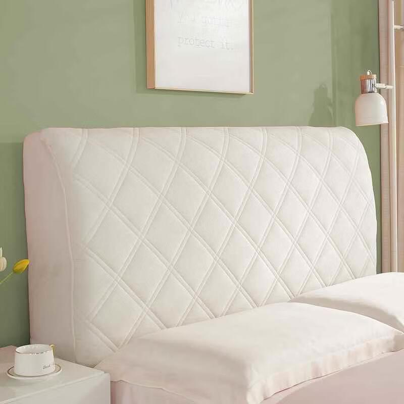 Self-Adhesive Triangular Crystal Velvet Bed Headrest Cushion