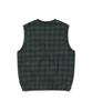 Thisisneverthat T.N.T. Classic Hdp V Neck Vest Shadow Plaid
