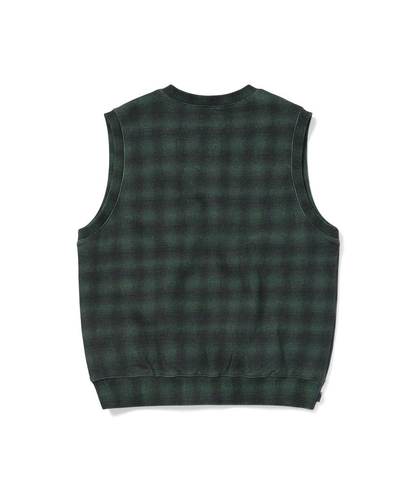 Thisisneverthat T.N.T. Classic Hdp V Neck Vest Shadow Plaid