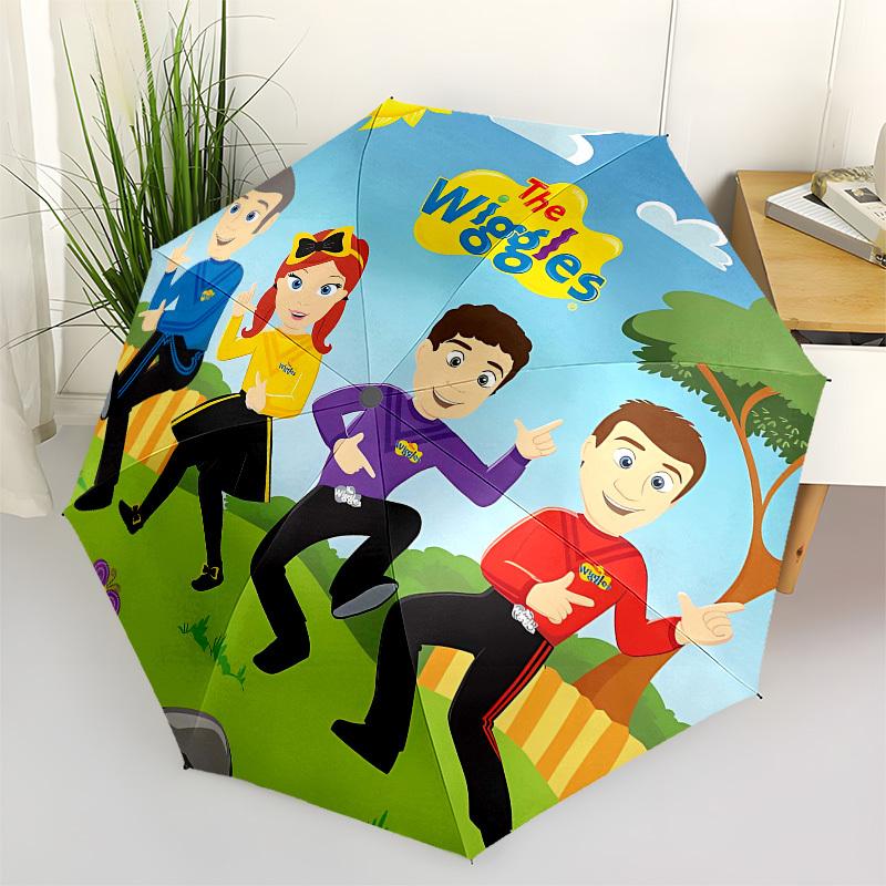 

The Wiggles, outdoor Automatic Opening and Closing, 8 rib Structure Portable Umbrella, Suitable for Men and Women in All Seasons Perfect Gi