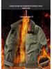 Men's Plus Velvet Double-Sided Lambswool Jacket - Large Size, Winter Warmth Coat