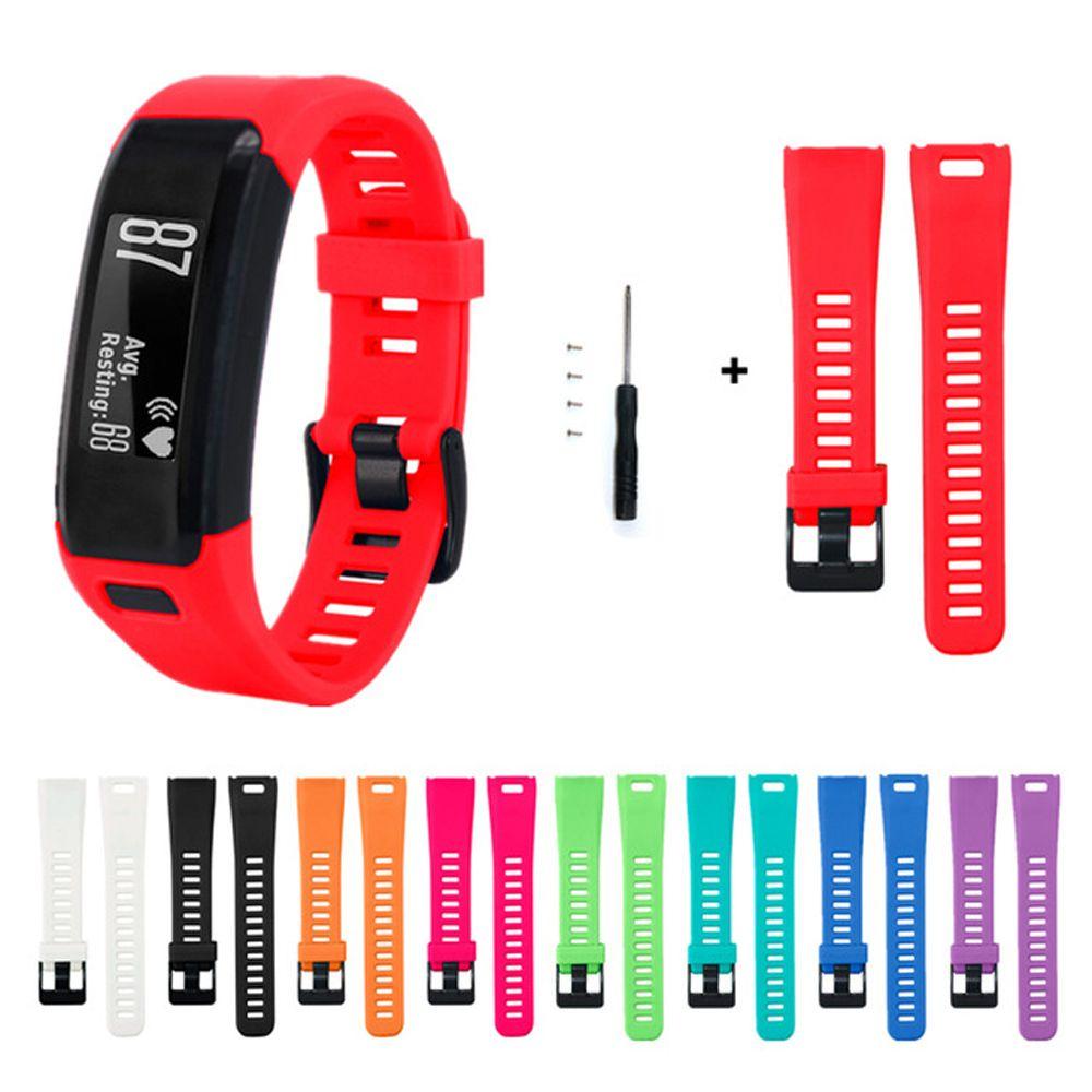 

Replacement with tools Wristband Bracelet Watch Band Silicone Strap чорний