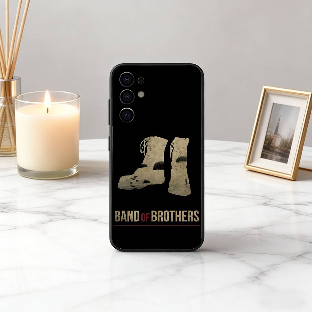 Movie Band of B-Brothers-es Phone Case For Samsung S25,S24,S21,S22,S23,S30,Ultra,S20,Plus,Fe,Soft Silicone Black Cover