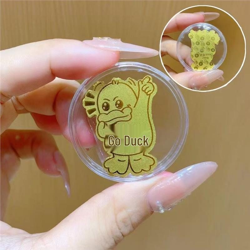 999 Pure Gold Wealth-Attracting Mobile Sticker - Prosperity & Luck Charm Includes Gold