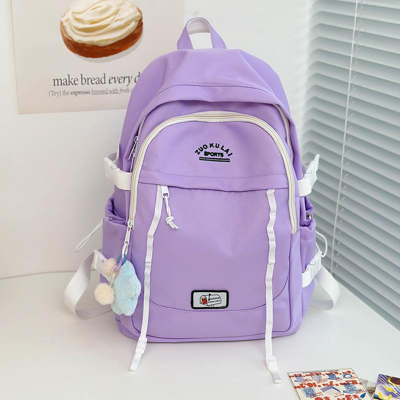 Travel Leisure Bag High Value Backpack Simple Backpack Junior High School Students Large Capacity Backpack.