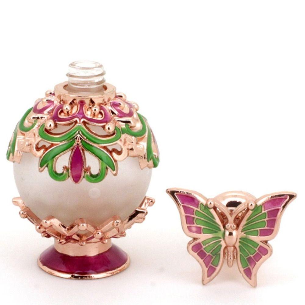Women Empty Cosmetics Container Oils Dropper Bottle Essential Oil Bottle Butterfly Perfume Bottle