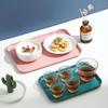 Nordic Rectangular Tray for Home, Restaurant, or Hotel - Ideal for Tea, Coffee, and More.