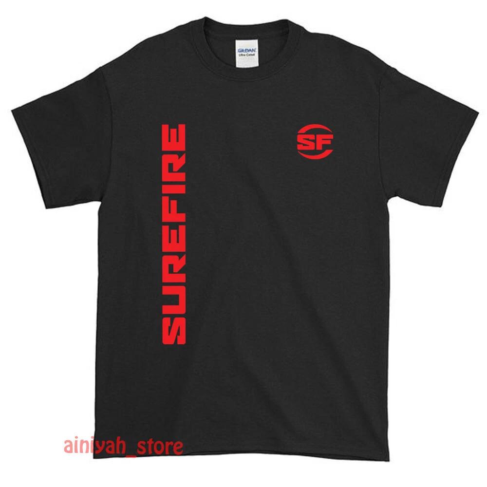 Men s and Women s T-shirts Surefire Guns Firearms L