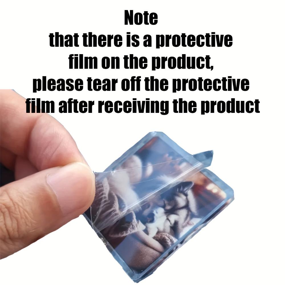 Benutzerdefinierte flache 2D-Fotoornamente aus Acryl, doppelseitige personalisierte Sammlung, für Tischdekorationen im Innen- und Außenbereich, Heimdekoration, Geschenke