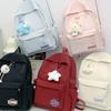Schoolbag Japanese versatile student schoolbag women's high-value lightweight travel small backpack ins junior high school girls backpack