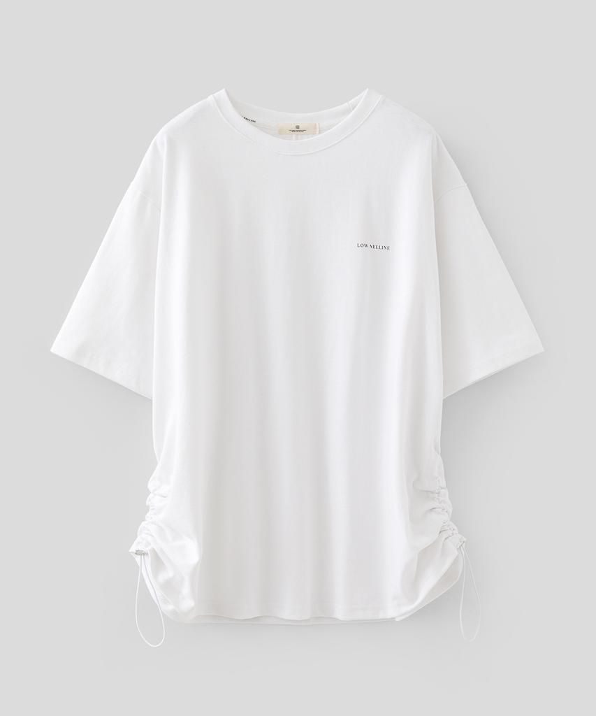 Lounellain Norton Heavy Cotton Oversized T-Shirt_White