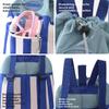 Children's swimming bag with wet and dry separation storage bag, cartoon portable backpack for boys and girls, waterproof bag for bathing at the
