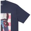 Palace Parody Album Characters Print Short-Sleeve T-Shirt Unisex Tops Navy-Blue P20TS071