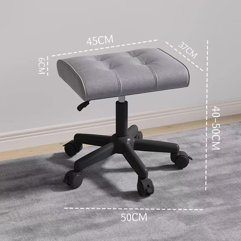 Adjustable Trendy Lunch Break Footrest Stool - Home Office Sofa Footstool for Comfortable Support