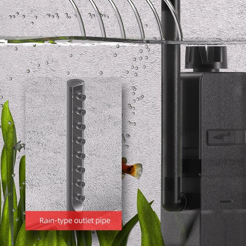 Noiseless Water Filter Geyser Pump USB Propelled for Outdoor Reservoirs and Indoor Aquariums